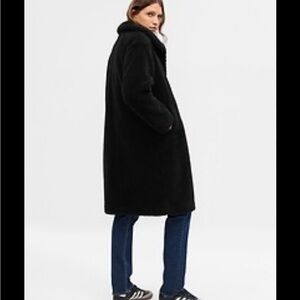 Gap Long Sherpa Coat